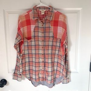 Sundance Cotton Button Down Too Size Small